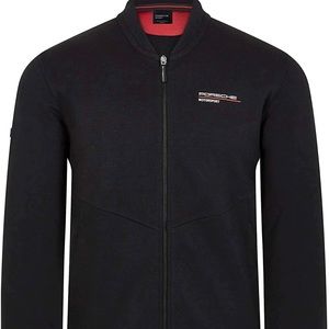 Porsche Motorsport Men's Black Zip Sweatshirt